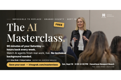The AI Masterclass 9/19/26
