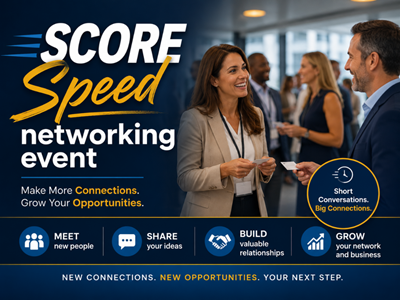 SCORE Speed Networking Event 9/28/26