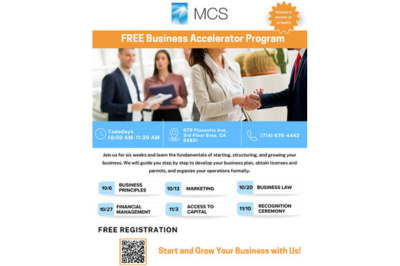 FREE Business Accelerator Program | Tuesdays, 10/6/26 - 11/10/26