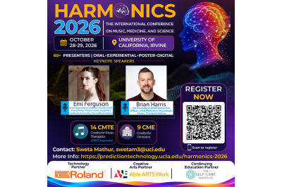 HARMONICS 2026: The International Conference on Music, Medicine, &amp; Science 10/28/26 - 10/29/26