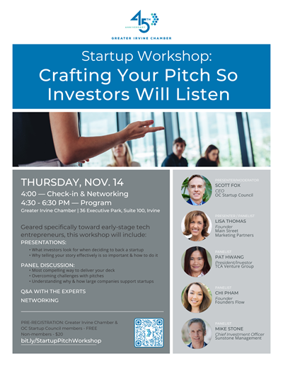 Crafting Your Startup Pitch