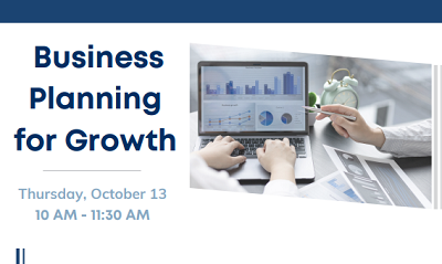 Business Planning for Growth Business Planning for Growth