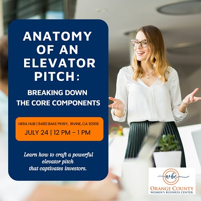 Anatomy of an Elevator Pitch 10-29-24