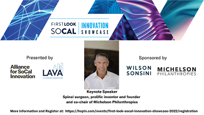 First Look SoCal 2022 by Alliance for SoCal Innovation First Look SoCal 2022 by Alliance for SoCal Innovation