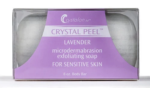 CRYSTAL PEEL MICRODERMABRASION EXFOLIATING SOAP BAR - SENSITIVE 8 OZ