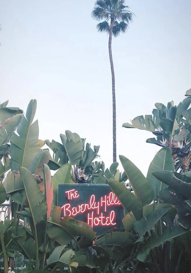 BEVERLY HILLS HOTEL CRYSTAL CANDLE