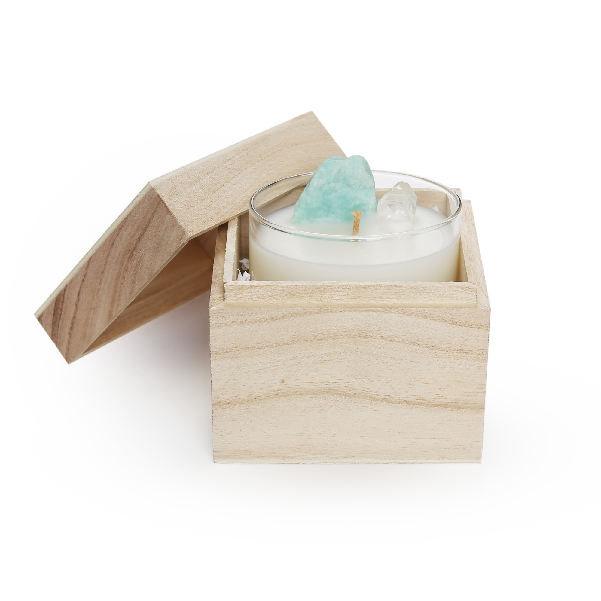 MOON MILK CRYSTAL CANDLE