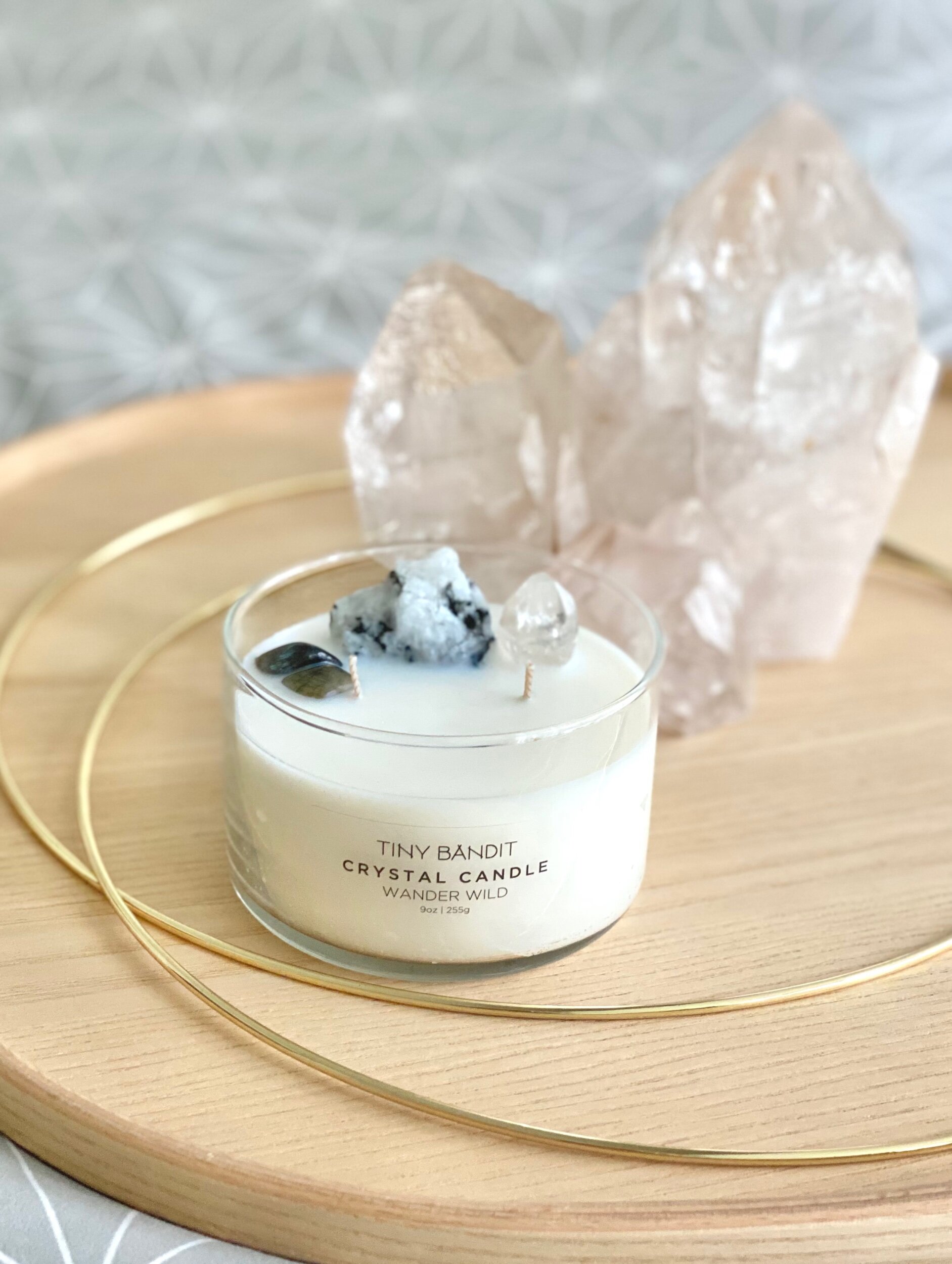 WANDER WILD CRYSTAL CANDLE