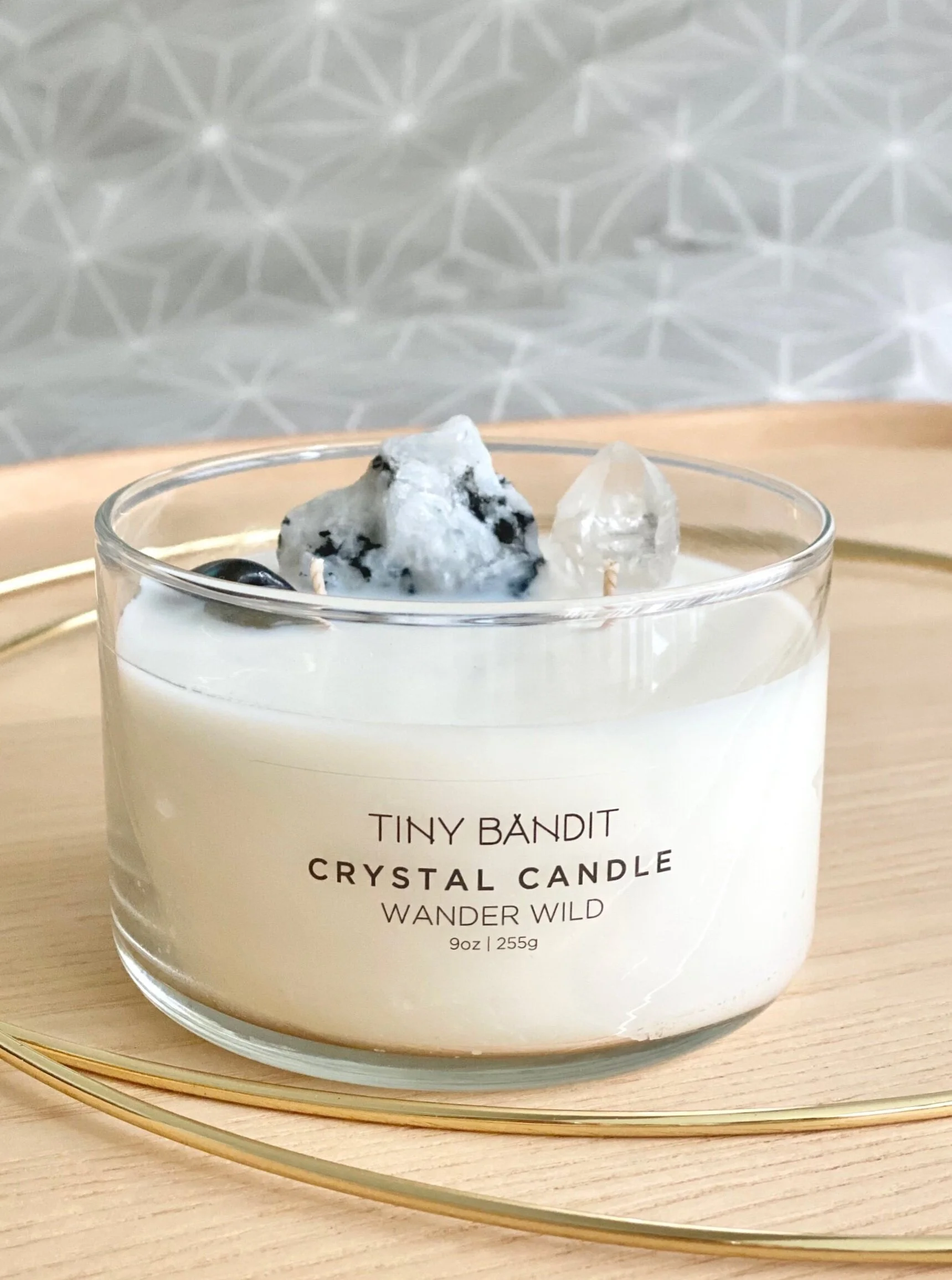 WANDER WILD CRYSTAL CANDLE