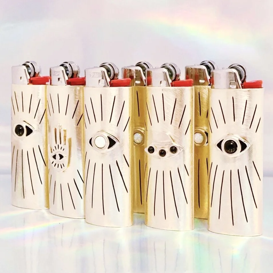 BRASS LIGHTER SLEEVE