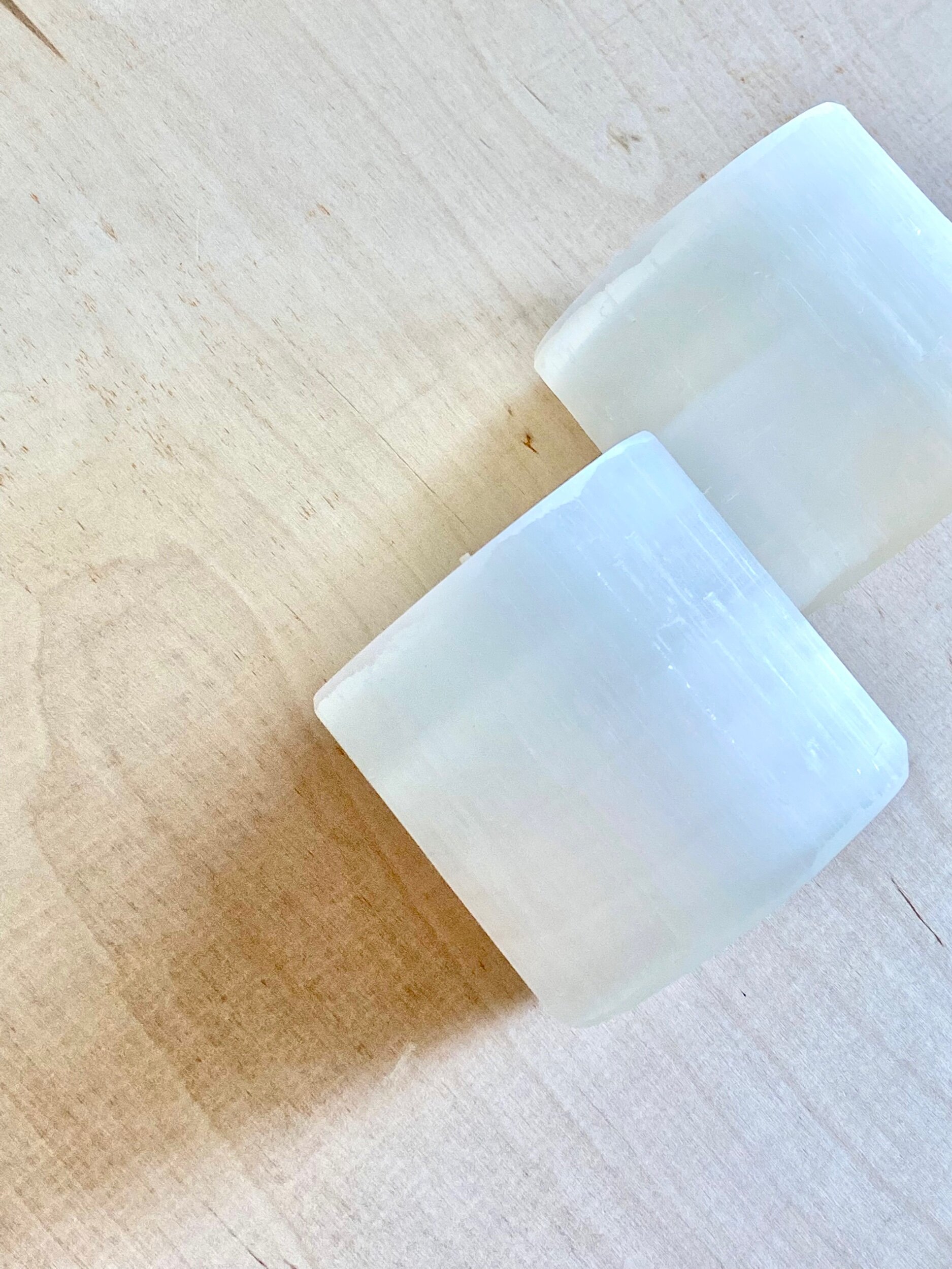 SELENITE TEA LIGHT HOLDER