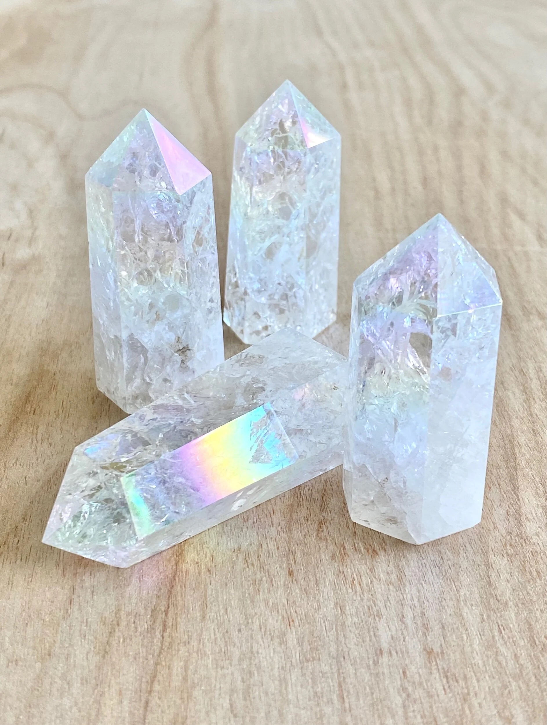 Aura Crackle Quartz