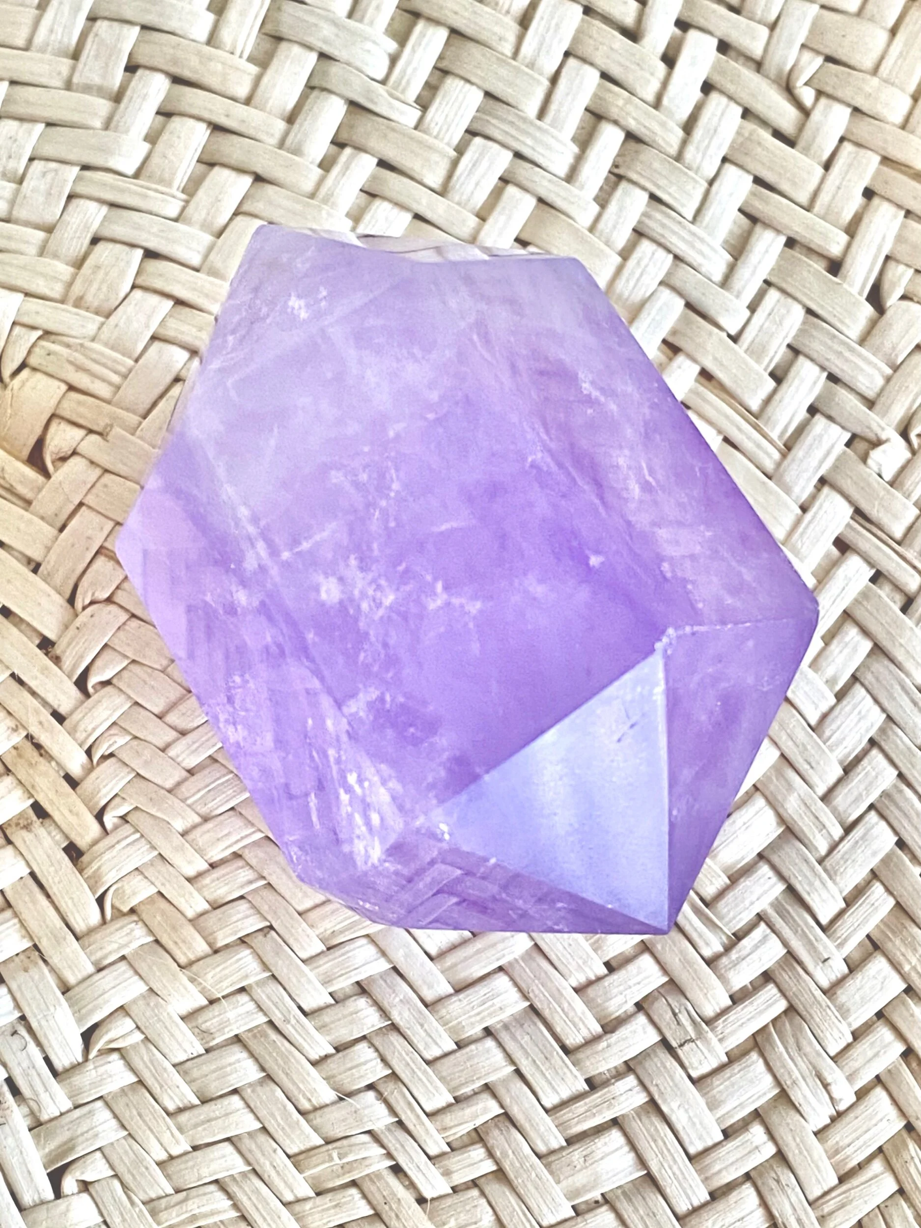 AMETRINE DOUBLE TERMINATED POINT