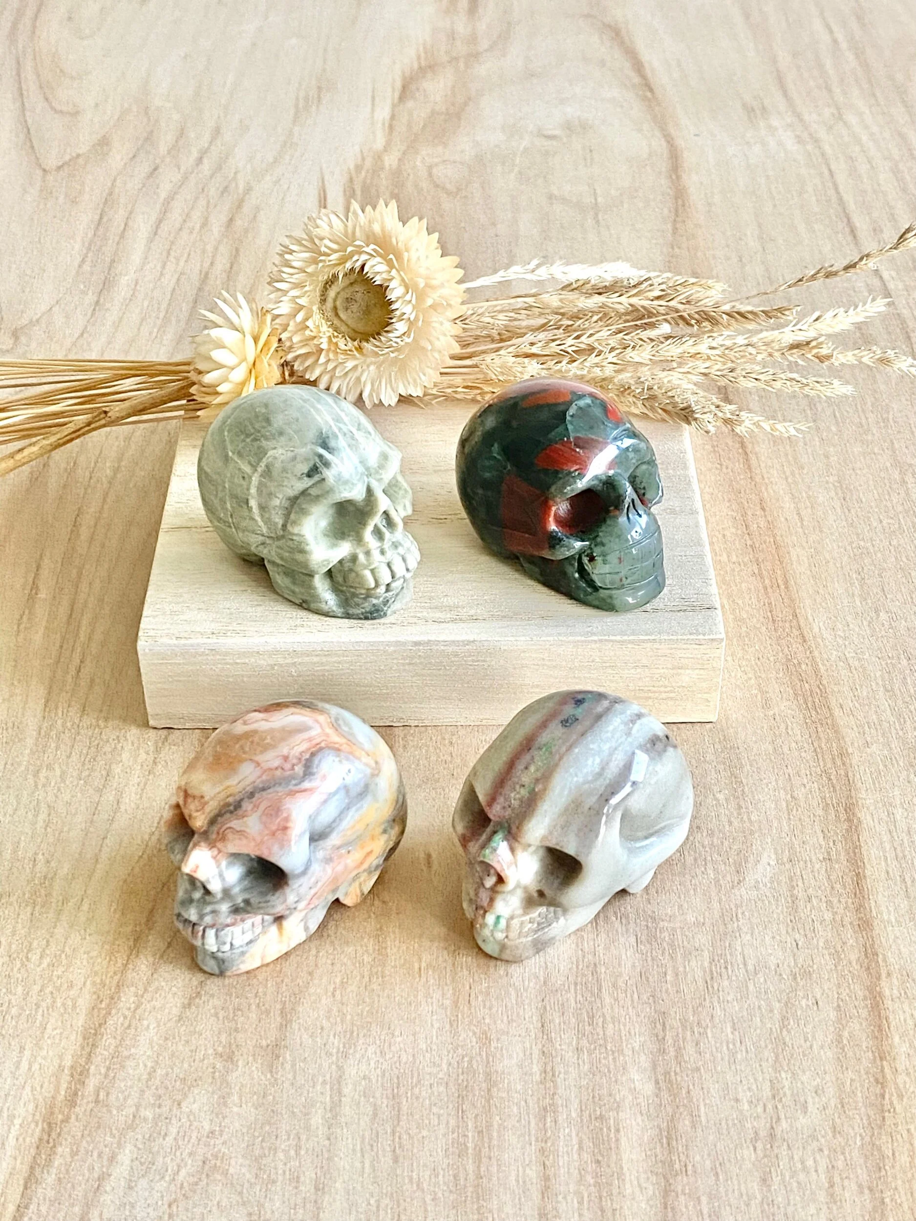 CRYSTAL SKULLS