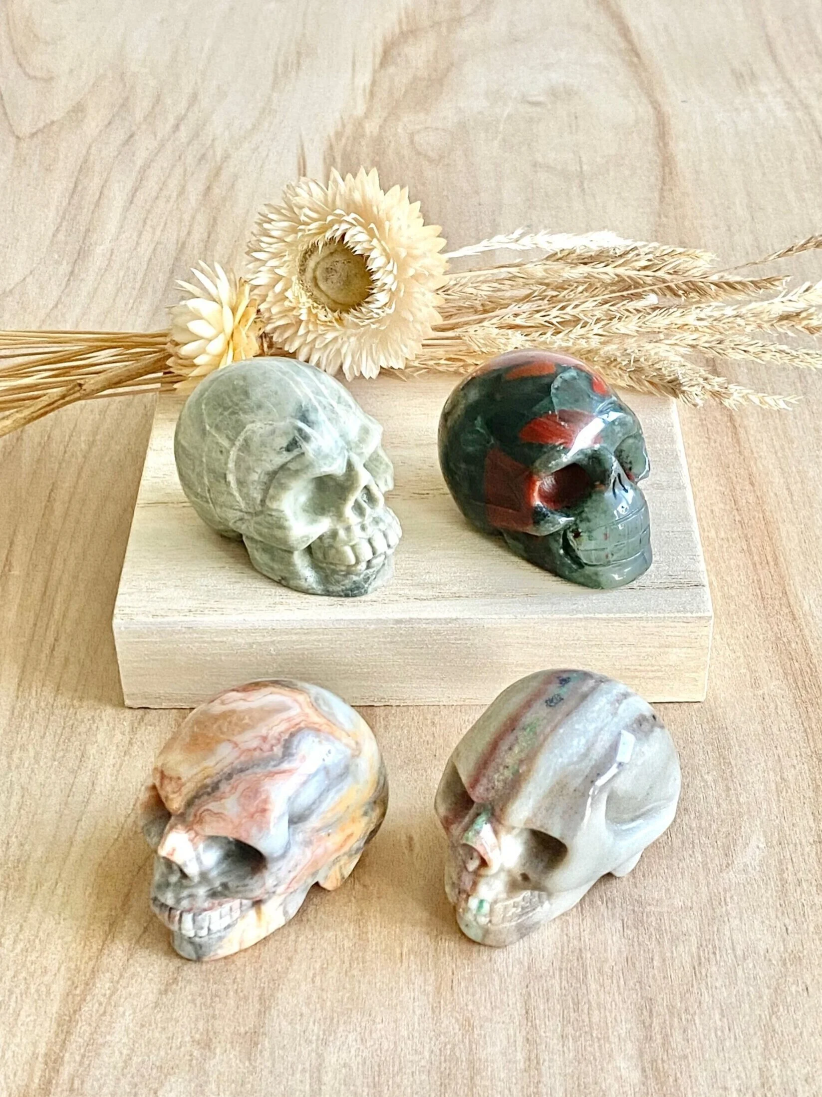 CRYSTAL SKULLS