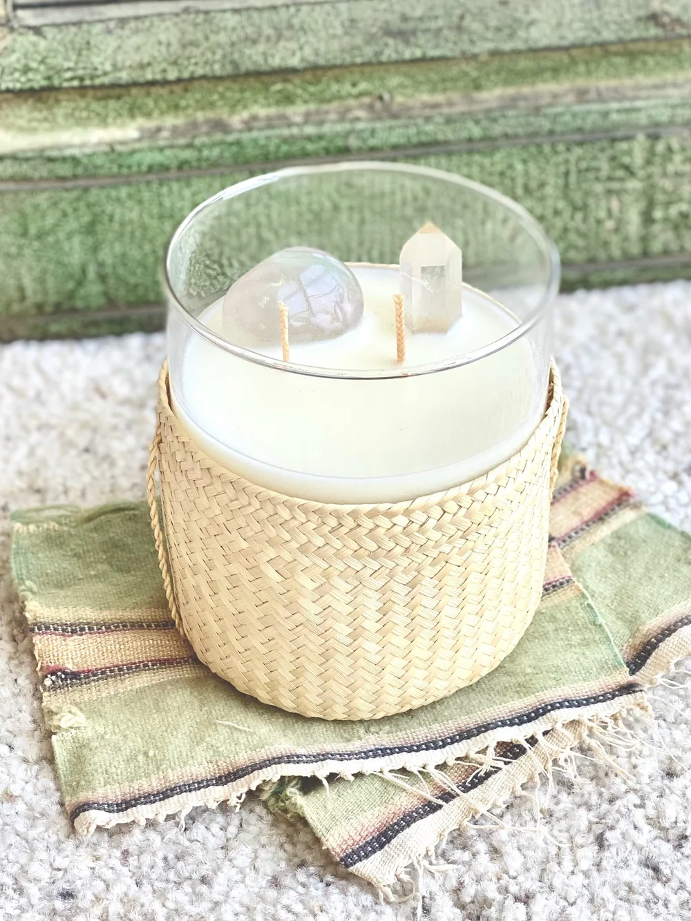 DREAM WEAVER CRYSTAL CANDLE — T I N Y B A N D I T