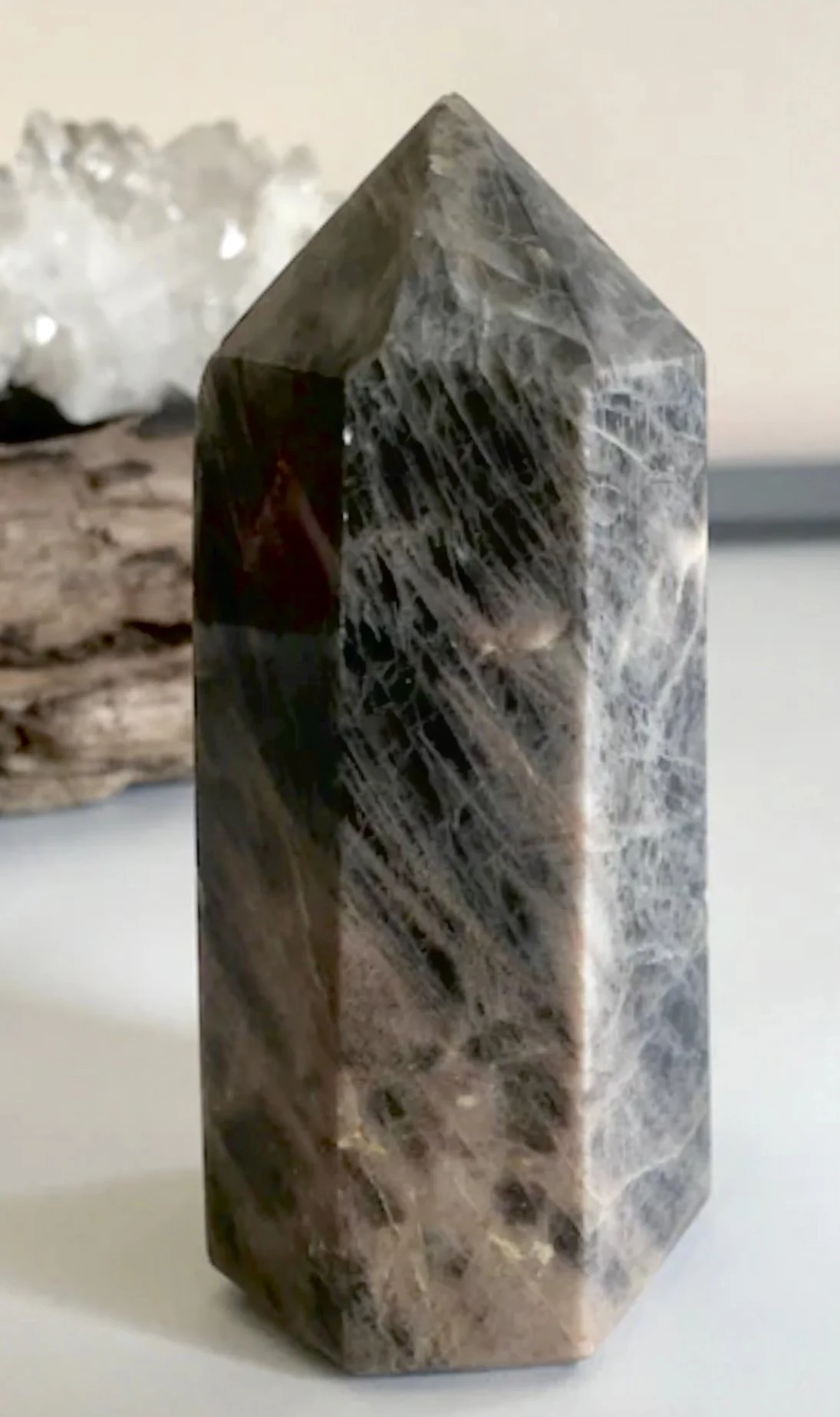 NEW! BLACK MOONSTONE TOWERS