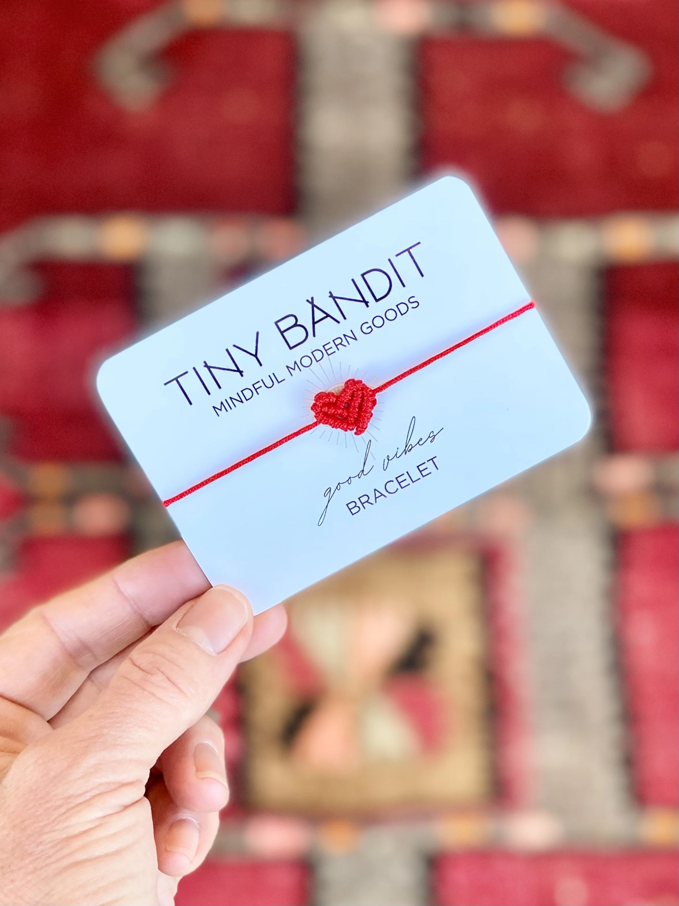 MACRAME HEART BRACELET