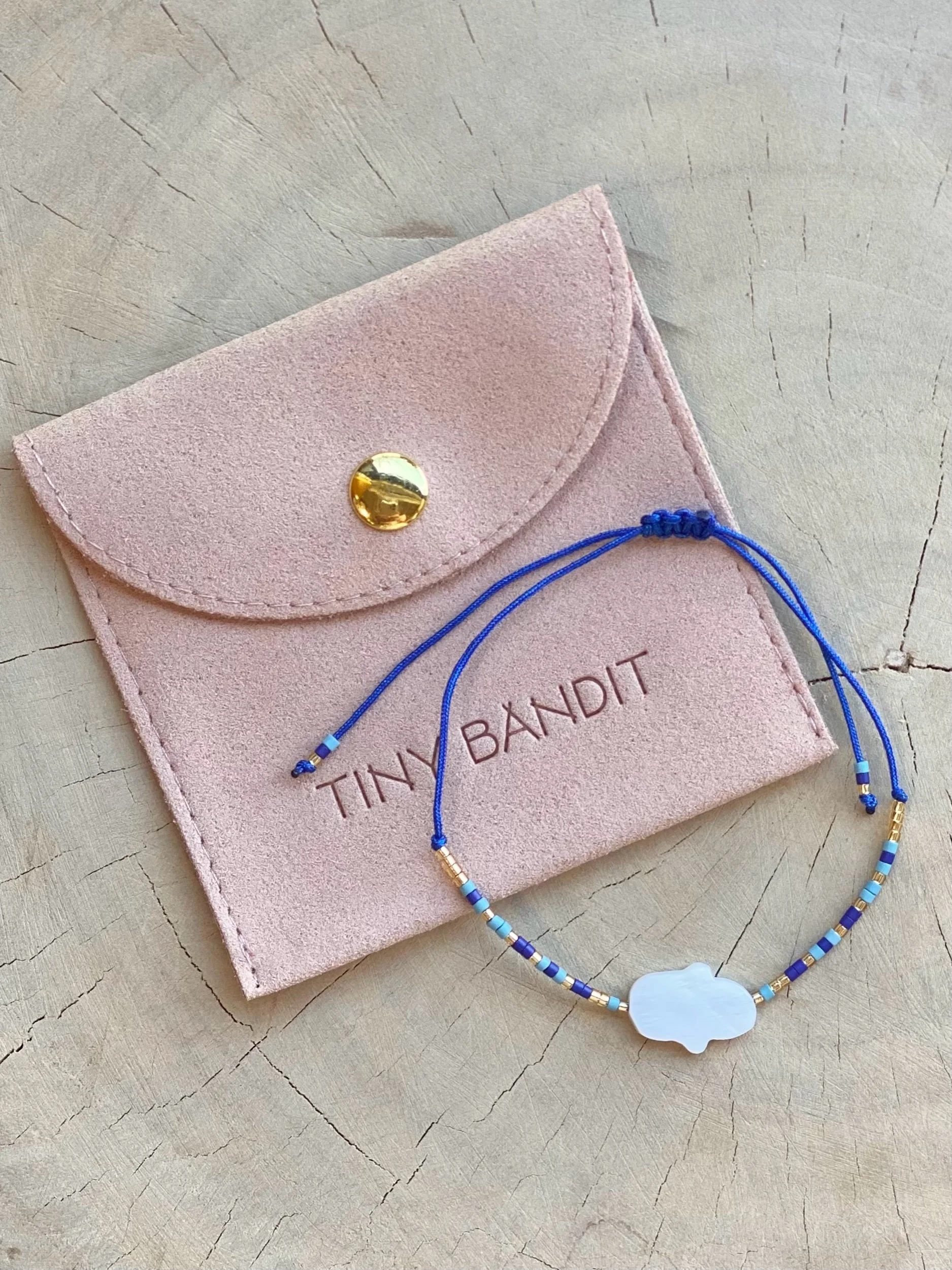 Mother of Pearl Hamsa Bracelet