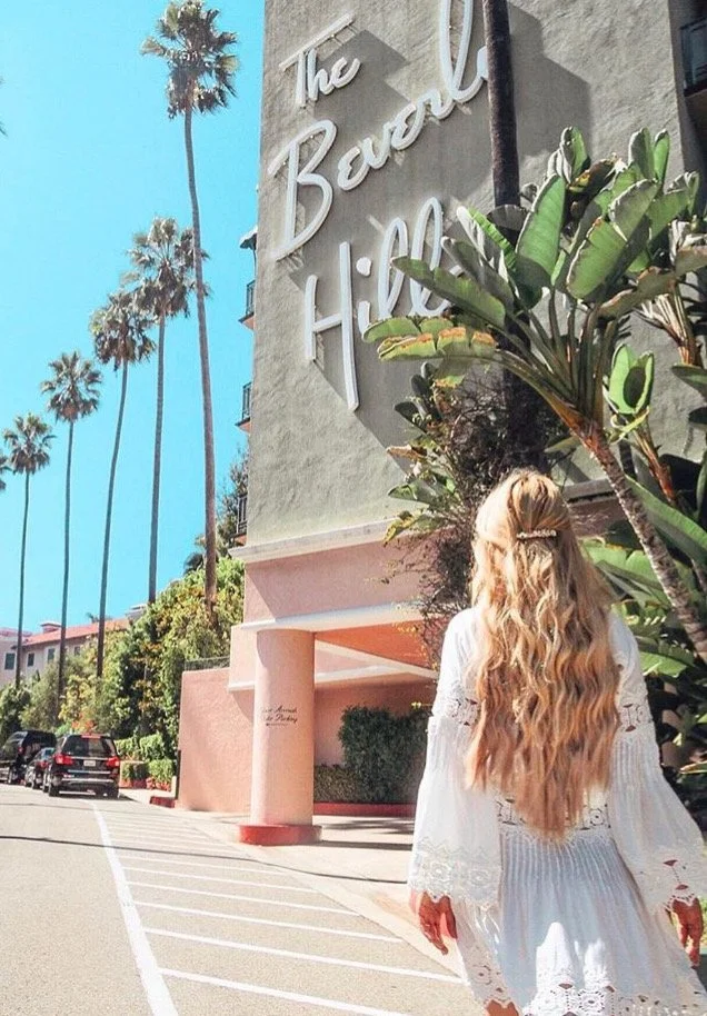 BEVERLY HILLS HOTEL CRYSTAL CANDLE