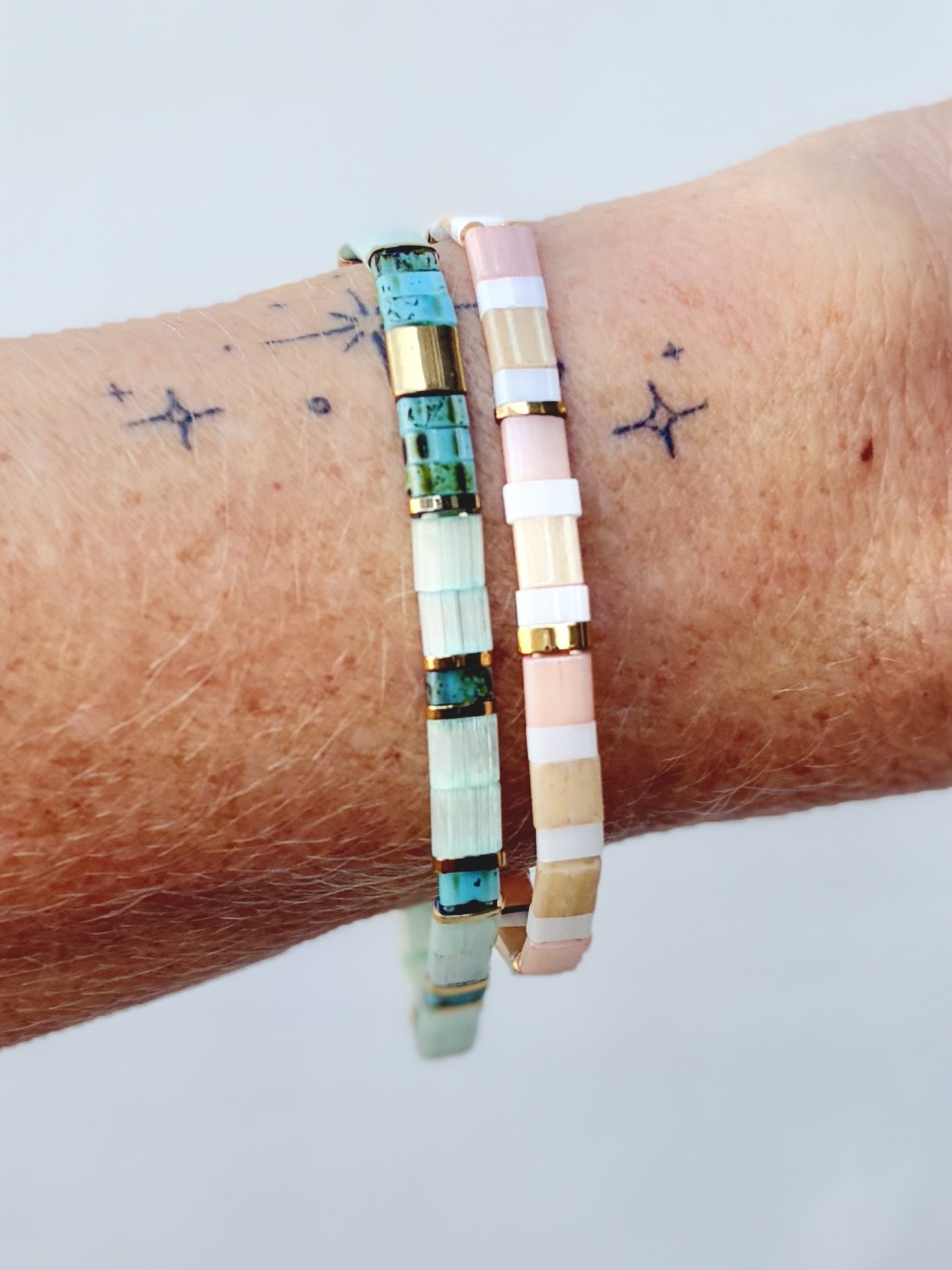 TILA GLASS BRACELET SET