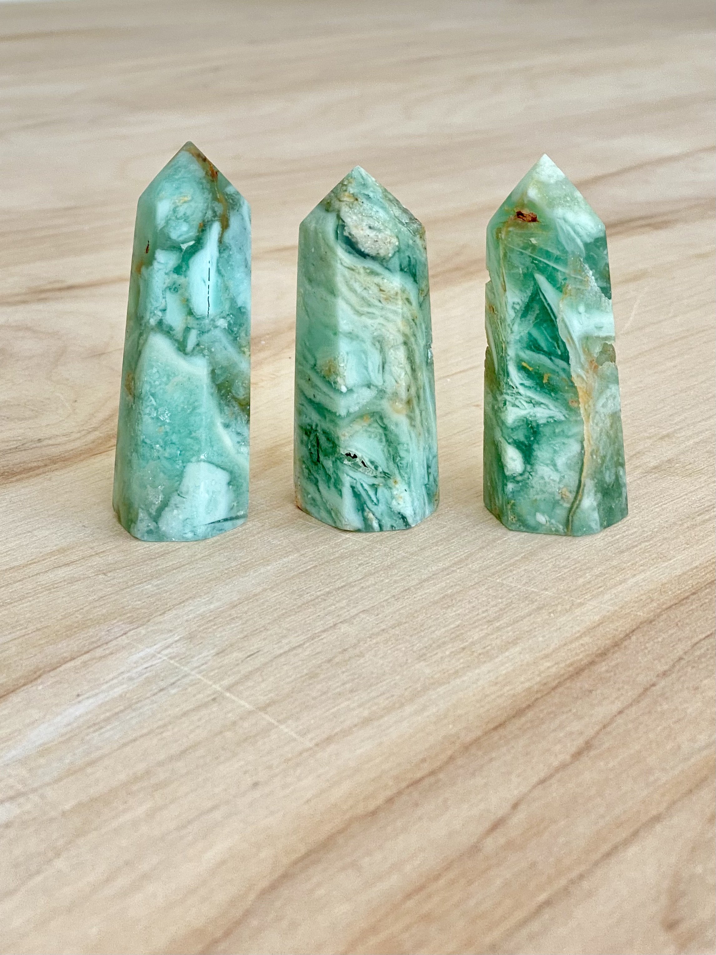 NIGERIAN FLUORITE POINTS