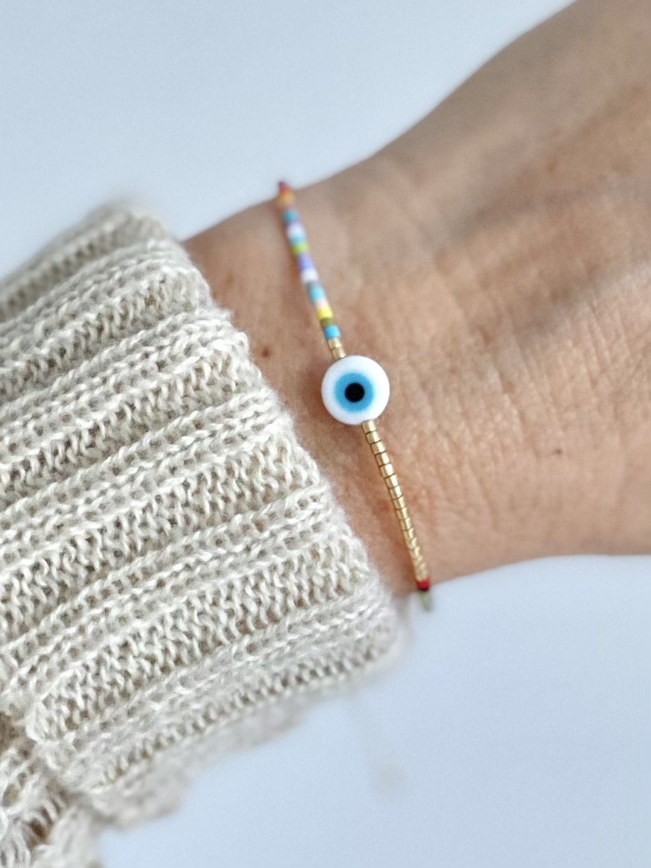 EVIL EYE BRACELET — T I N Y B A N D I T