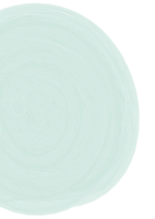 Watercolour blue circle