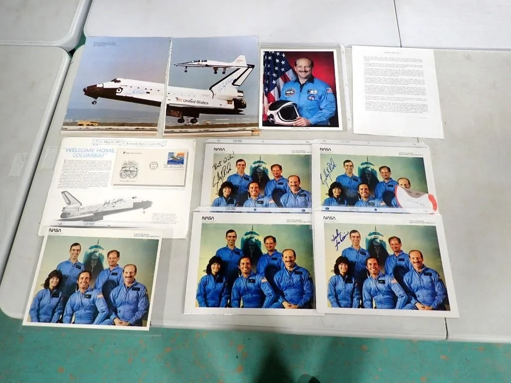 Feb 24, 2026 NASA, WWII, Crew Photos, Autographs, Test Pilot Autographs Auction