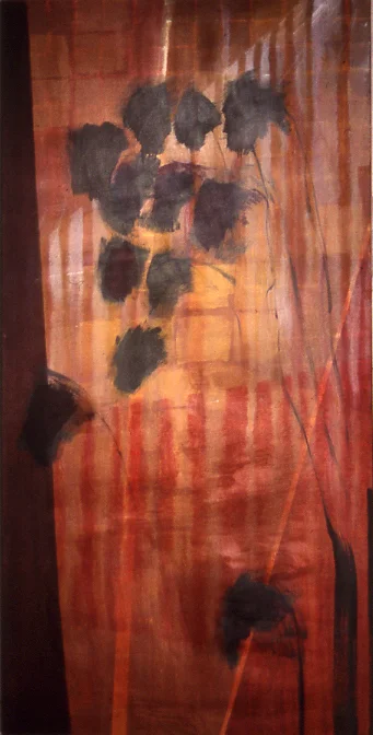 Clepsydra Twelve Strokes. 1999 (96"x48")