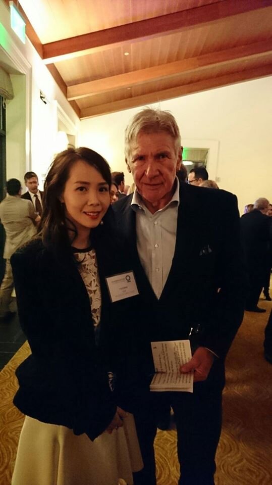 Mr Harrison Ford showed his support at the Fellowship launch.jpg