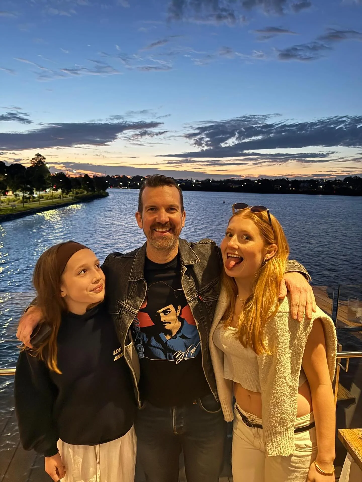 Daughters present: two out of three