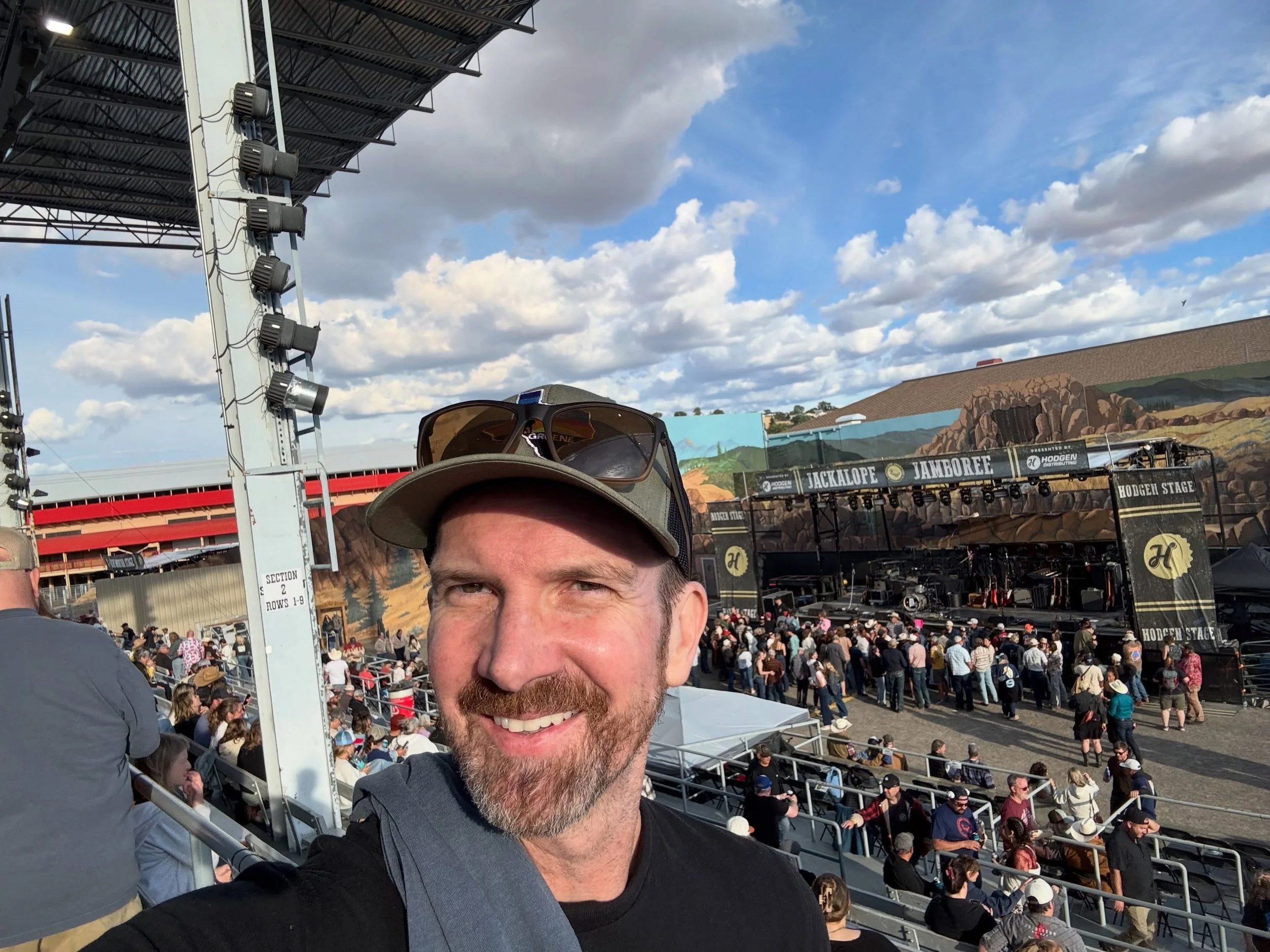 Very fortunate to attend @jackalopejamboree again this year. Once again, Pendleton Oregon delivers! #leterbuck