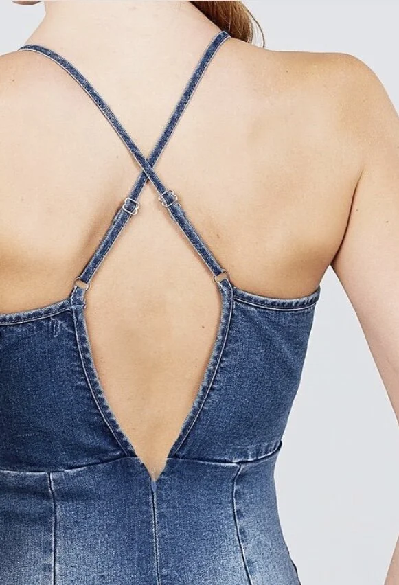 Penelope Denim Dress — Simplicity Ave 