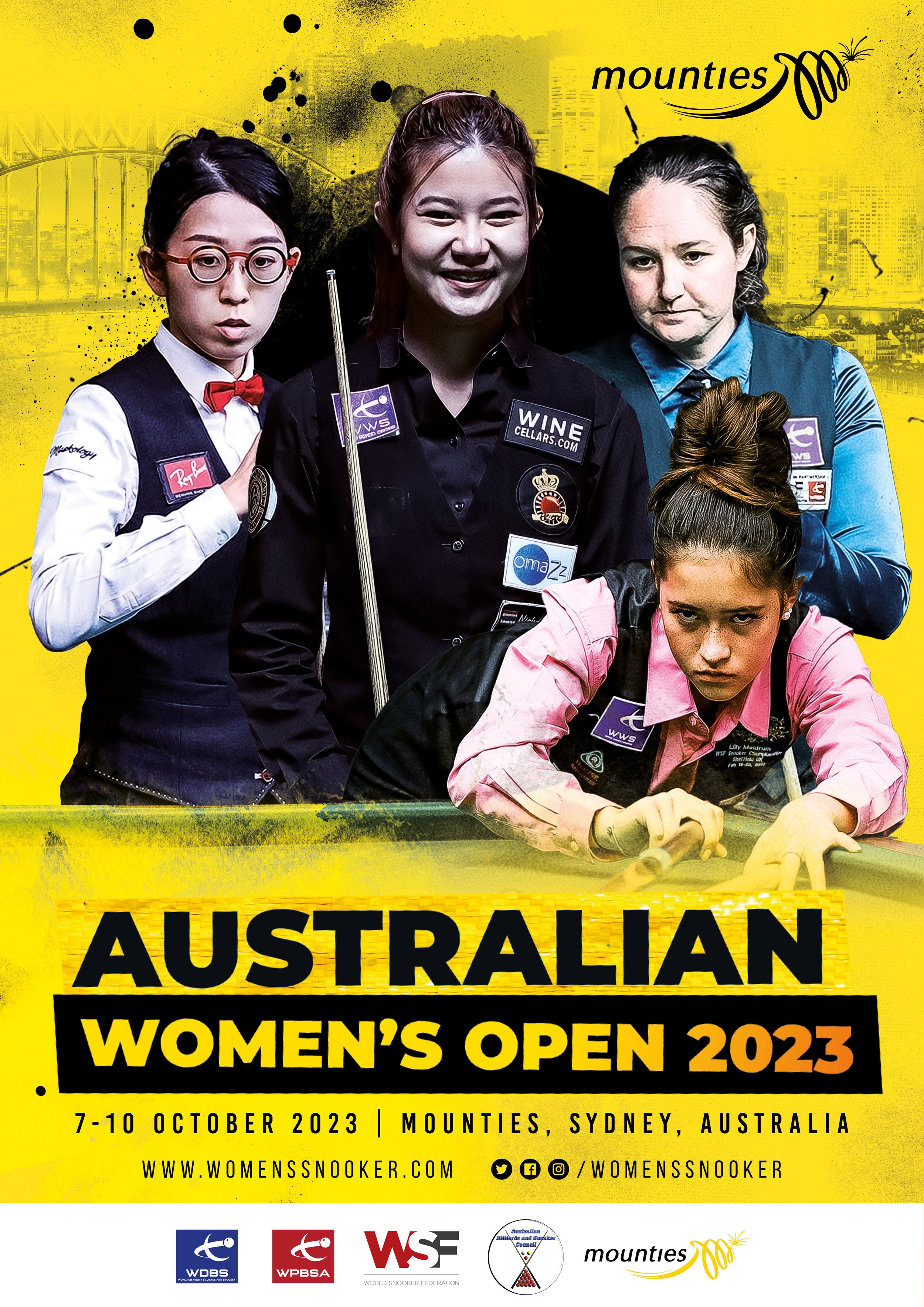 WWS Australian Open Womens Snooker — Snooker and Billiards NSW