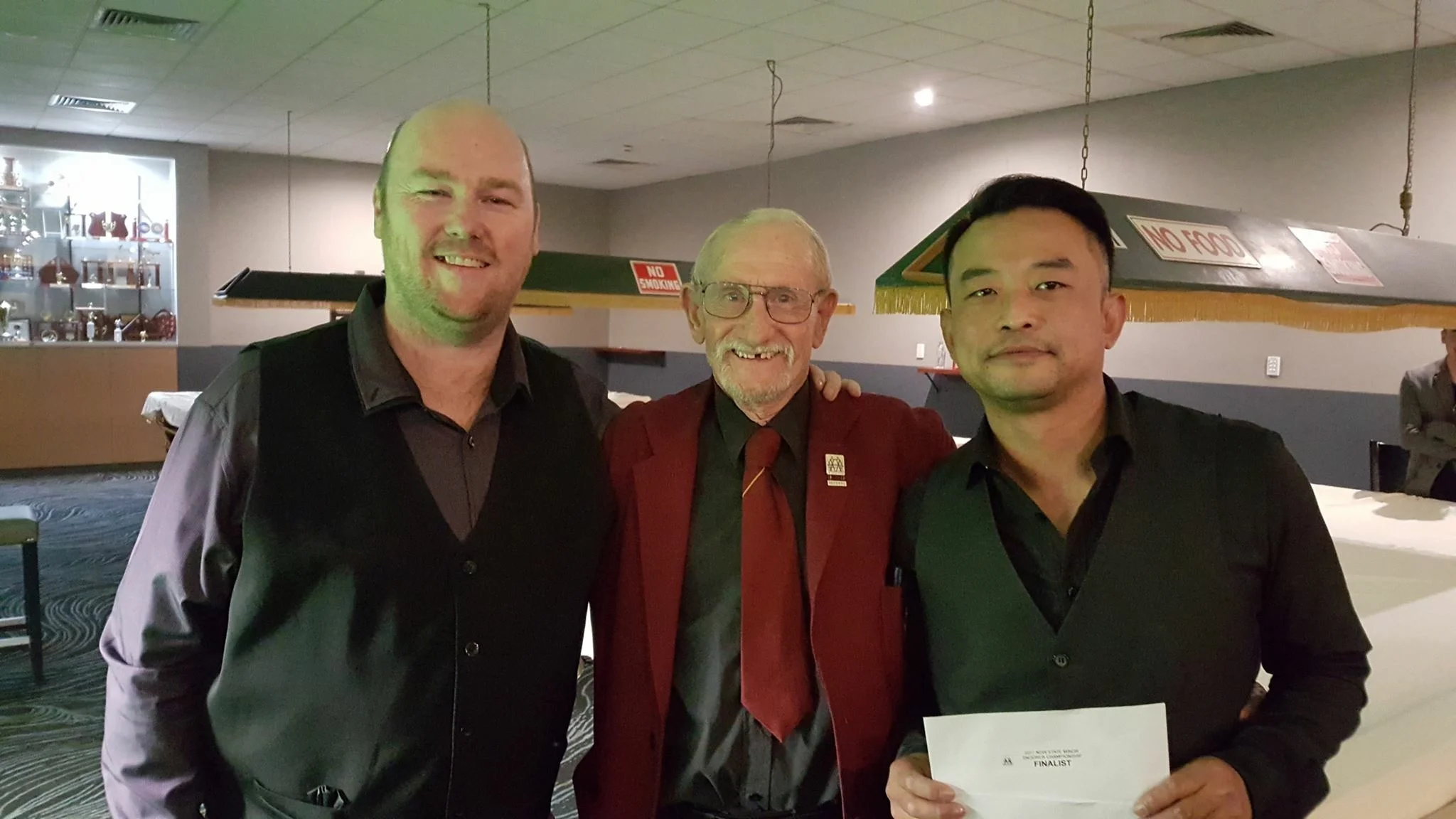 Alan McCarthy Wins NSW State Minor Snooker