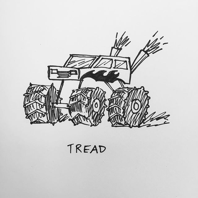 Inktober 20/31: Tread

#inktober #inktober2019