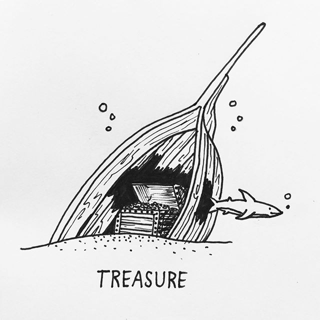 Inktober 21/31: Treasure

#inktober #inktober2019