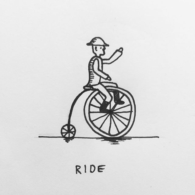 Inktober 28/31: Ride

#inktober2019 #inktober #cycling #pennyfarthing