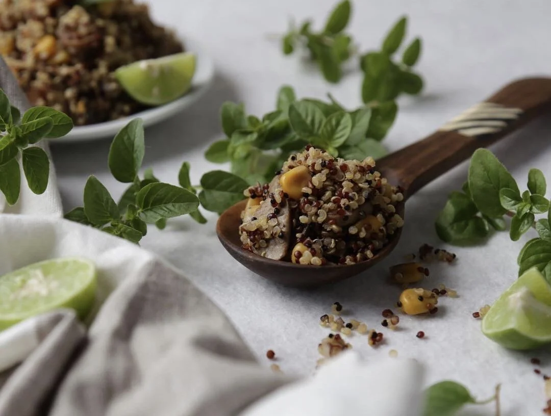 Rainbow Quinoa Pilaf
