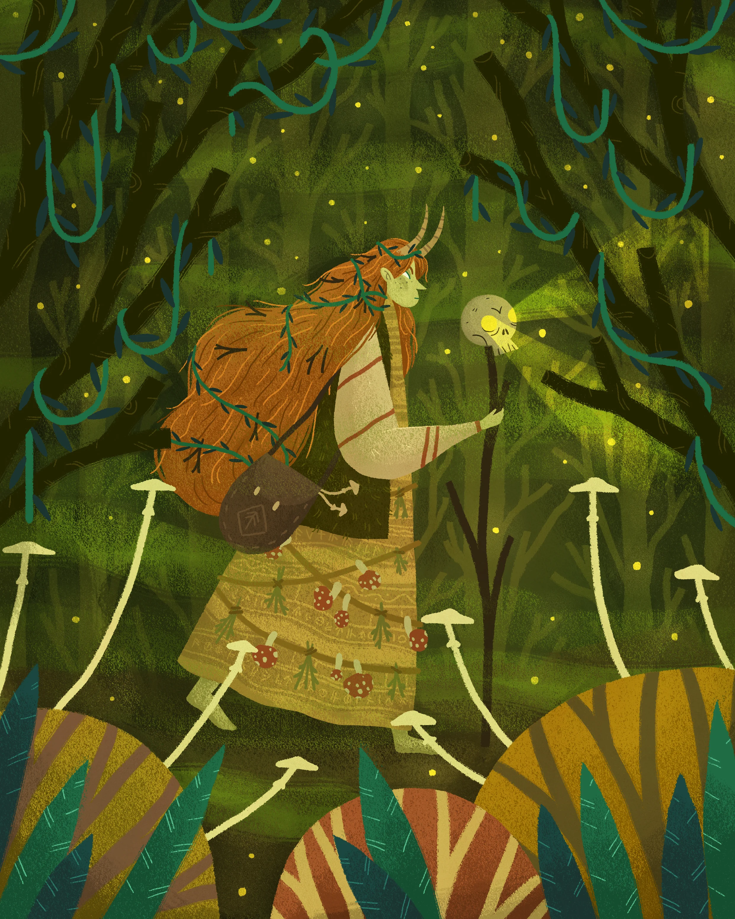 Lost Forset card game