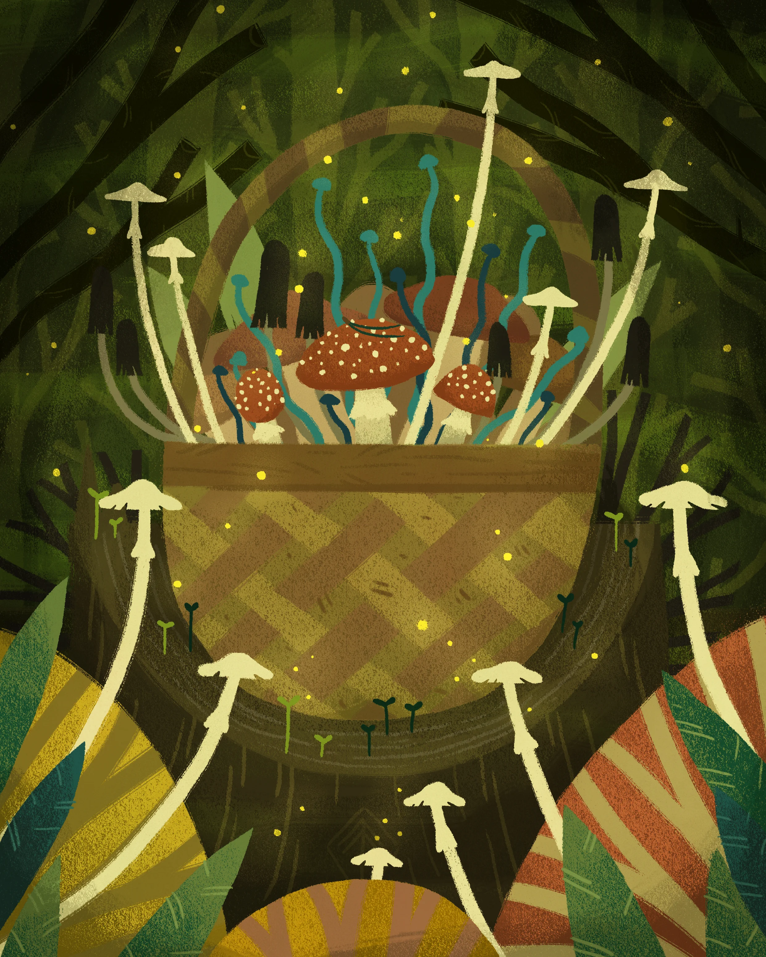 Lost Forset card game