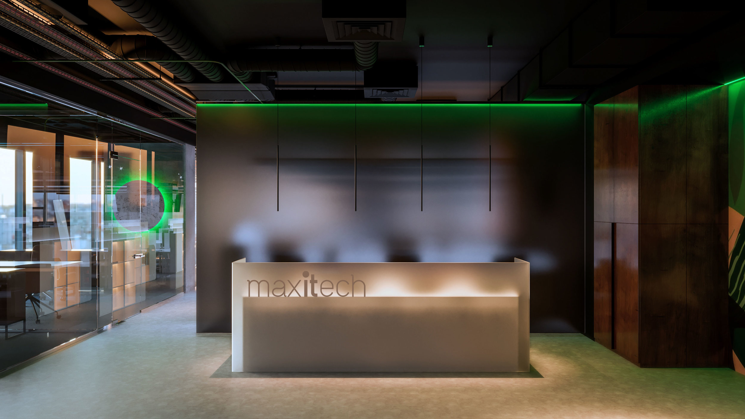 Reception desk