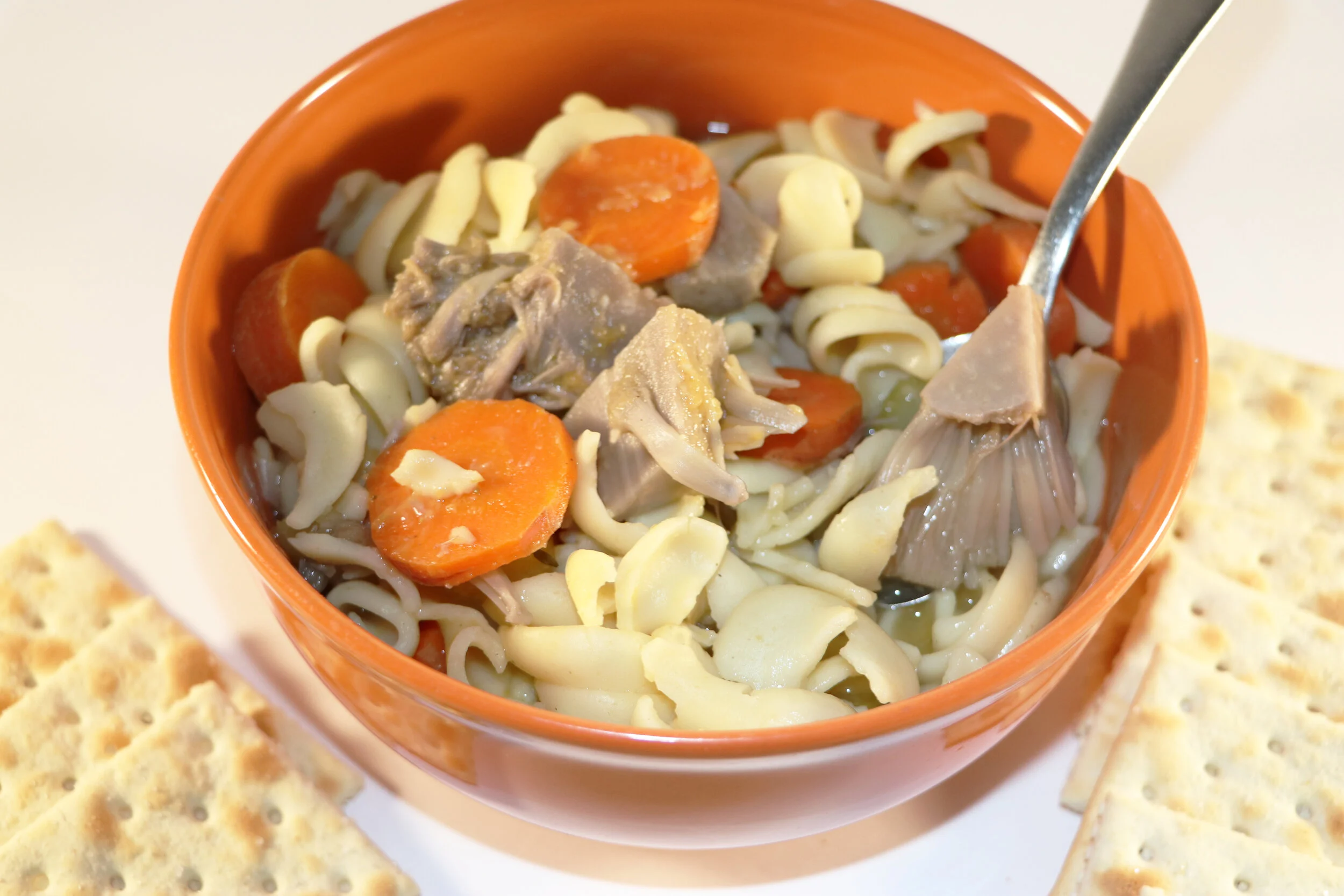 Vegan Not Chicken Noddle Soup Recipe 