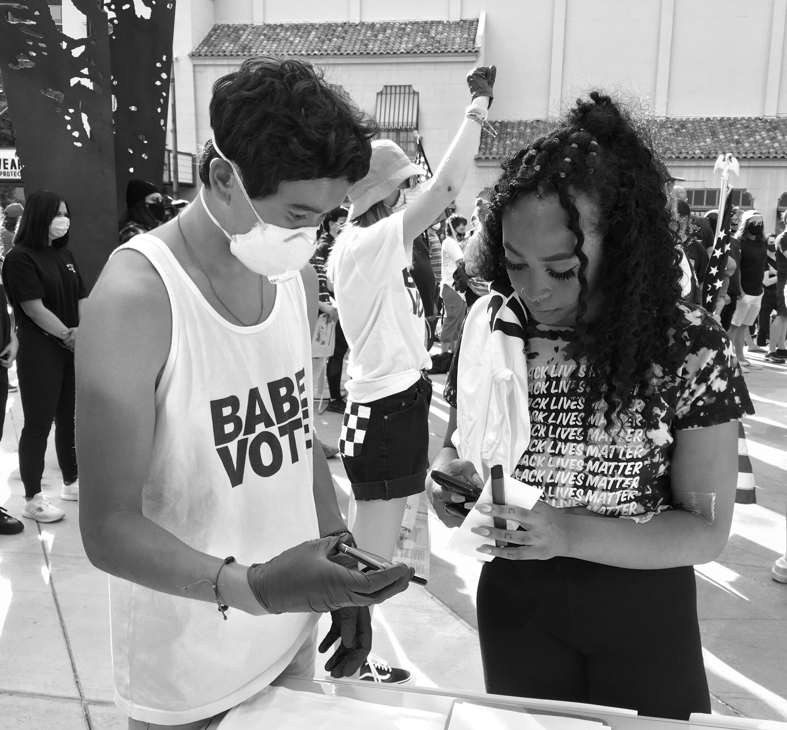 #BlackLivesMatter #BABEVOTE 