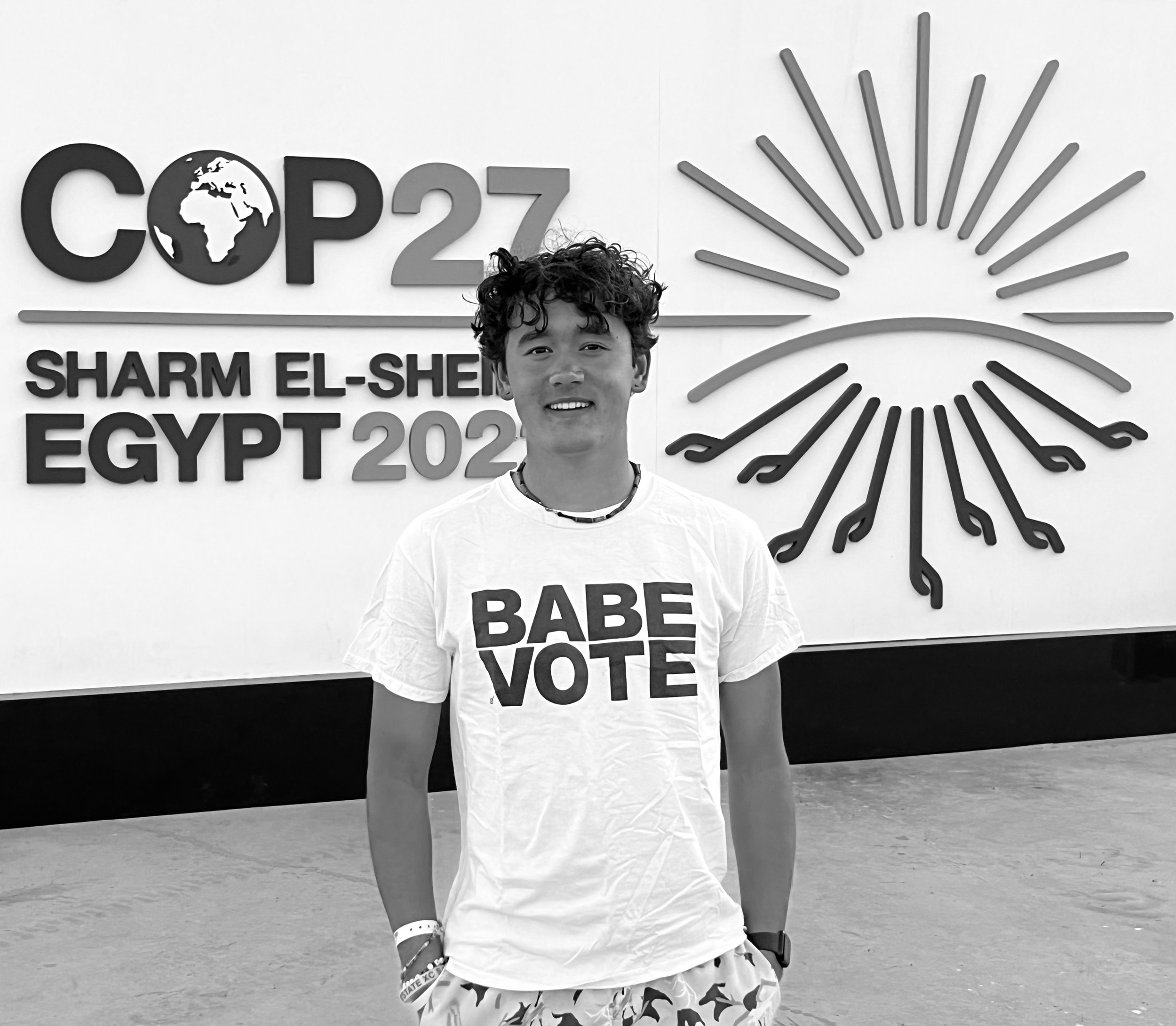 BABE VOTE Leader at UN Climate Conference