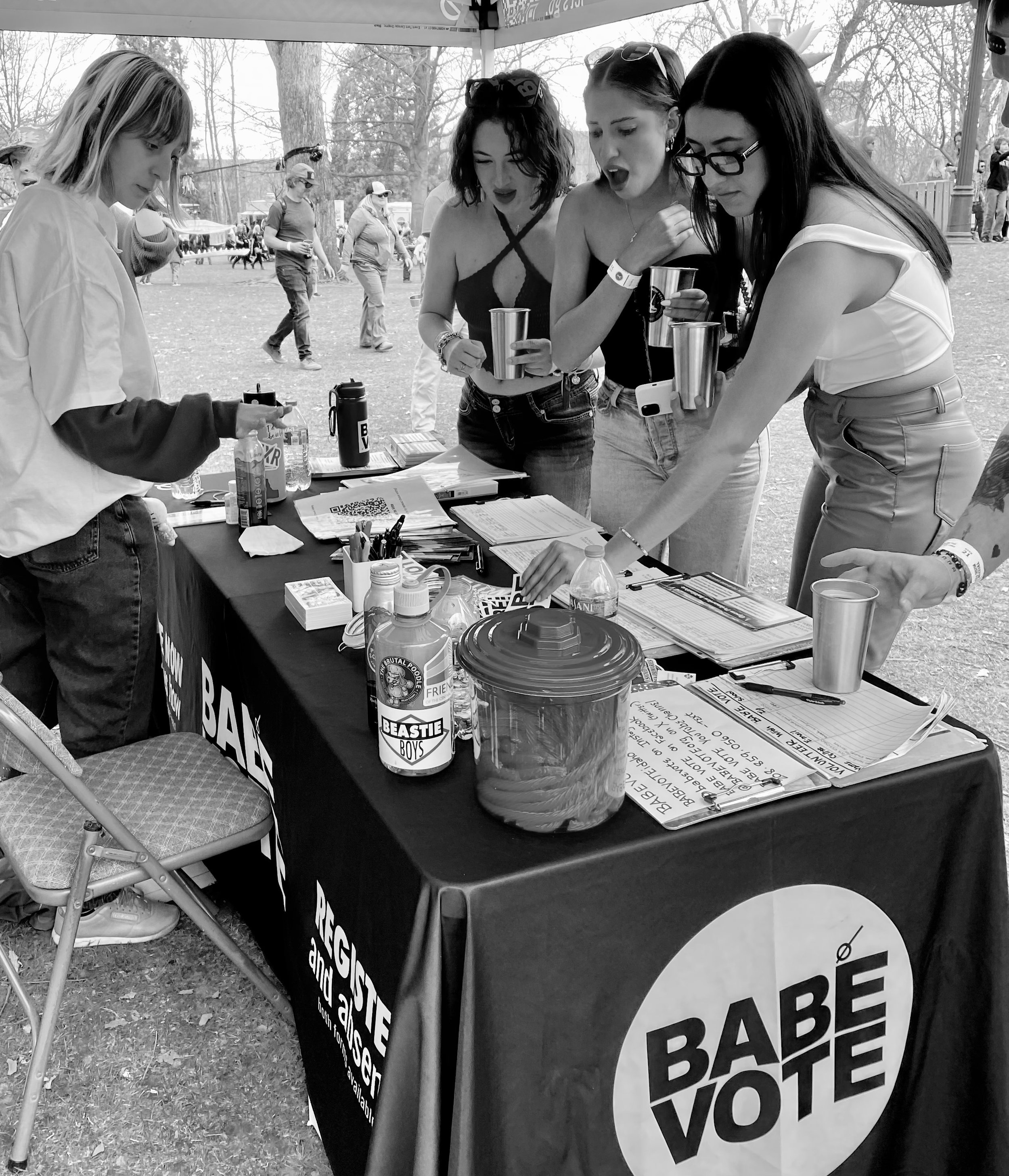 Registering Voters at Treefort Music Fest