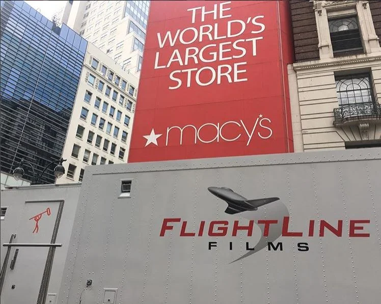 Stickman and Flightline working at the Macy’s Thanksgiving Day Parade
