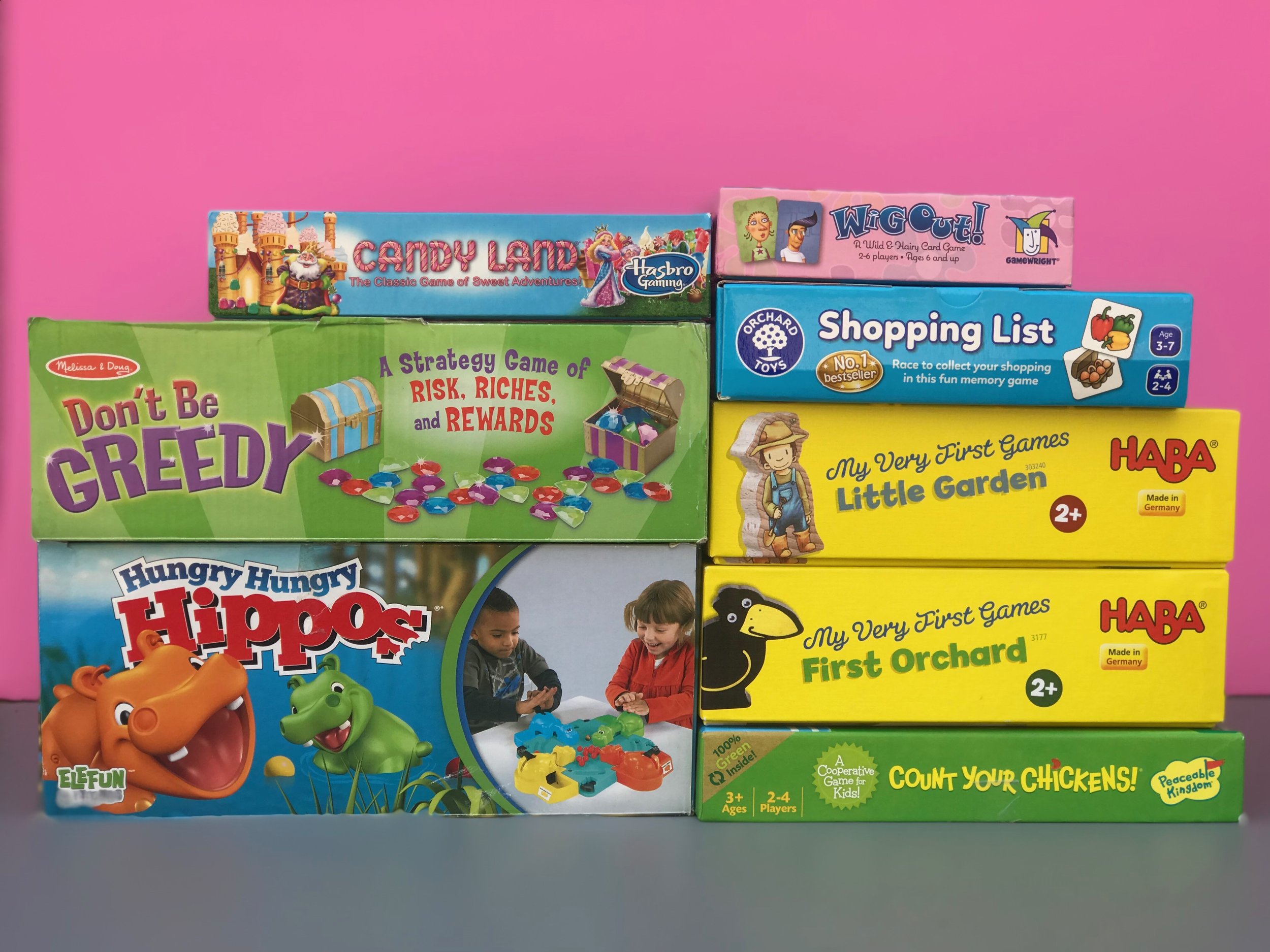 board games for 3 to 5 year olds