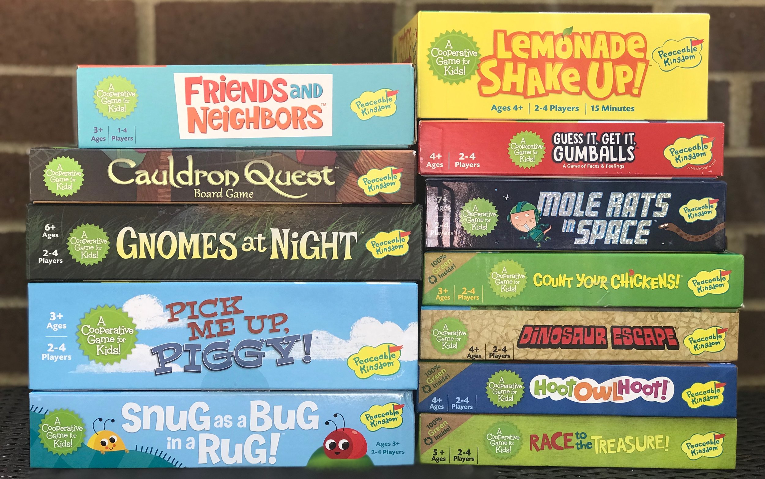 peaceable kingdom games